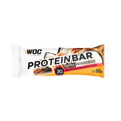 Protein Bar Dulce de Leche y Coco 80g